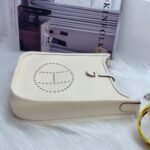 Hermes Evelyne Amazone Bag White 17cm - Image 4