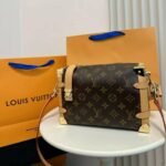 Louis Vuitton Side Trunk Monogram MM Brown 23Cm - Image 4