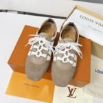 Louis Vuitton LV Sneakerina Hazelnut Brown 1AHNFA - Image 3
