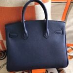 Hermes Birkin 25 Bag Epsom Bleu Saphire 25Cm - Image 5