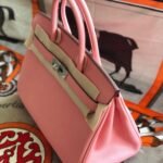 Hermes Birkin 25 Bag Epsom Rose Dete 25Cm - Image 3