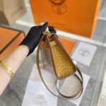 Hermes Mini Kelly Handbag Alligator Brown 22Cm - Image 2