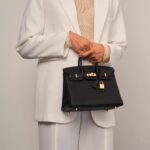 Hermes Birkin 25 Bag Togo Black 25Cm - Image 4