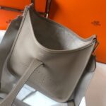 Hermes Clemence Evelyne PM Etoupe 25cm - Image 3
