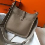 Hermes Clemence Evelyne PM Etoupe 25cm - Image 7