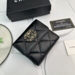 Chanel 19 Flap Card Holder Black 11Cm AP1790 B04852 94305 - Image 2