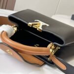 Louis Vuitton Capucines BB Black Arizona 27Cm M59466 - Image 8