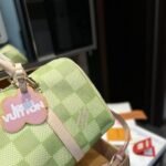 Louis Vuitton Keepall Bandoulière Damier Canvas Green 35Cm N40671 - Image 3