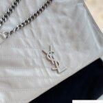 Saint Laurent Medium Niki Shopping Bag White 32Cm - Image 5