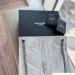 Saint Laurent Medium Niki Shopping Bag White 32Cm - Image 4