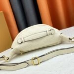 Louis Vuitton Monogram Empreinte Bumbag Creme 37Cm M44836 - Image 4
