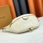 Louis Vuitton Monogram Empreinte Bumbag Creme 37Cm M44836 - Image 8