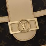 Louis Vuitton Dauphine Soft GM Bag Monogram Canvas Brown 28Cm M47149 - Image 8