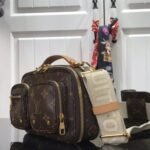 Louis Vuitton Utility Crossbody Bag Brown 18Cm M80446 - Image 3