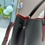 Prada Saffiano Cuir Double Small Tote Bag Black 30Cm - Image 6