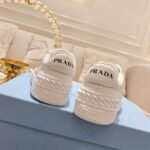 Prada Fyre Low Heel Sneaker White For Women - Image 6