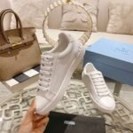 Prada Fyre Low Heel Sneaker White For Women - Image 9