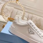 Prada Fyre Low Heel Sneaker White For Women - Image 8