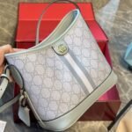 Gucci Ophidia Small Tote Bag Dusty Blue 23Cm ‎765043 Fad04 8741 - Image 3
