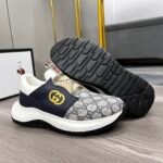 Gucci Sneaker GG Canvas Blue White - Image 9