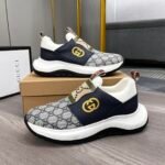 Gucci Sneaker GG Canvas Blue White - Image 2