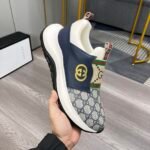 Gucci Sneaker GG Canvas Blue White - Image 6