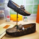 Louis Vuitton Gloria Flat Loafers Brown 1ABV23 - Image 4
