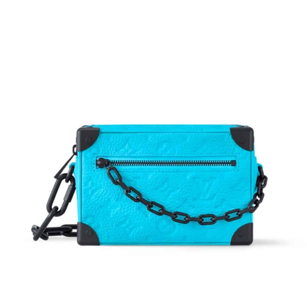 LVST-2-1000x1000-1 Louis Vuitton Mini Soft Trunk Turquoise 18Cm M11673 - Image 1