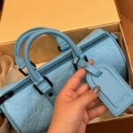 Louis Vuitton Keepall Bandoulière 25 Turquoise 25Cm M11996 - Image 3