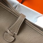 Hermes Clemence Evelyne PM Etoupe 25cm - Image 5