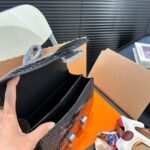Hermes Mini Constance 19 Shiny Alligator Palladium Hardware Black 19Cm - Image 7