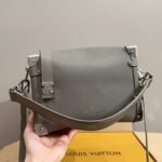 Louis Vuitton Side Trunk MM Taupe Grey 23Cm M25072 - Image 2
