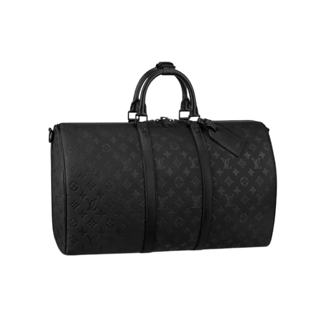 Thumbnail-1-1000x1000-1 Louis Vuitton Keepall Bandoulière 50 Black 50Cm M44810 - Image 1