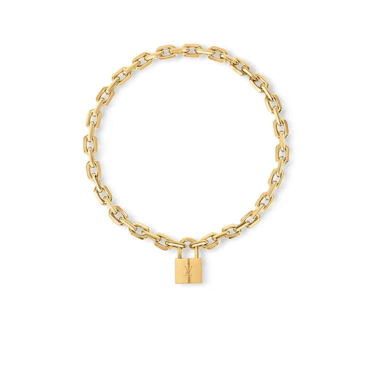 Thumbnail-14-2-1 Louis Vuitton LV Edge Necklace Cadenas MP2993 - Image 1