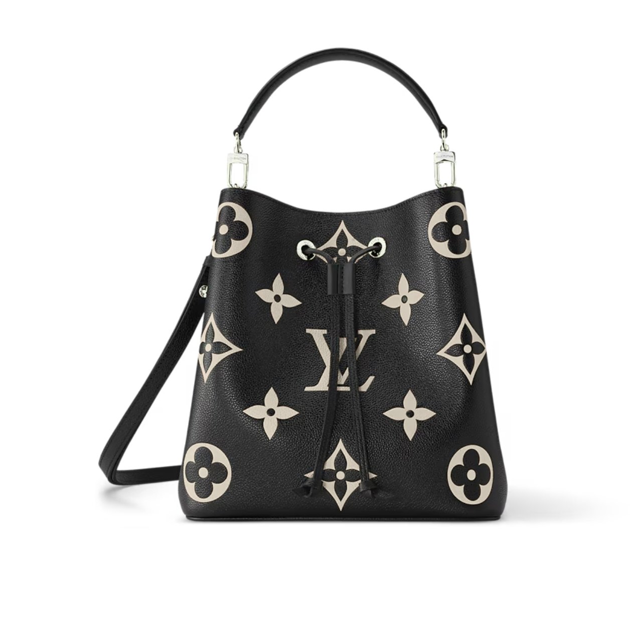 Thumbnail-19-6 Louis Vuitton Neonoe MM Black 25Cm M45497 - Image 1