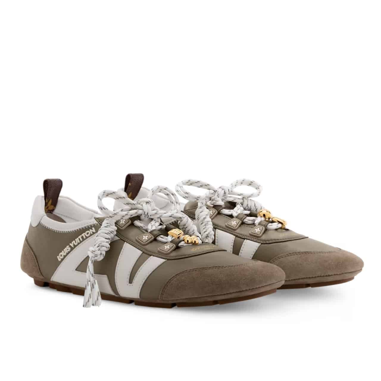 Thumbnail-20-1-1 Louis Vuitton LV Sneakerina Pistachio Brown 1AIEMT - Image 1