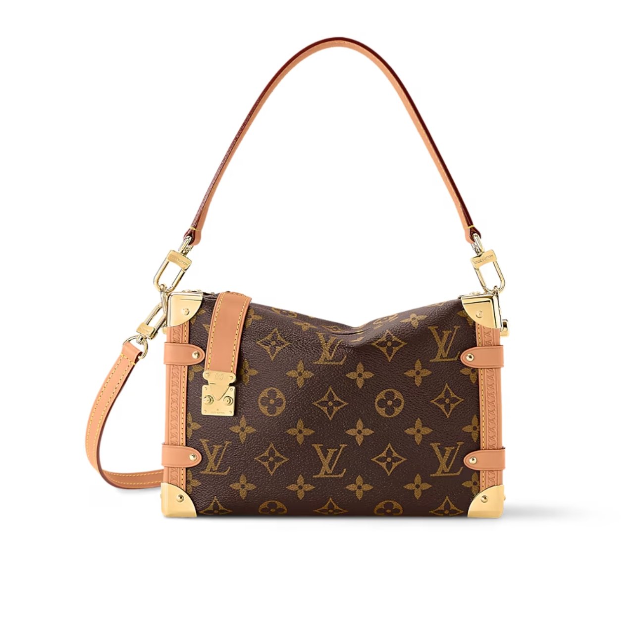 Thumbnail-23-8 Louis Vuitton Side Trunk Monogram MM Brown 23Cm - Image 1