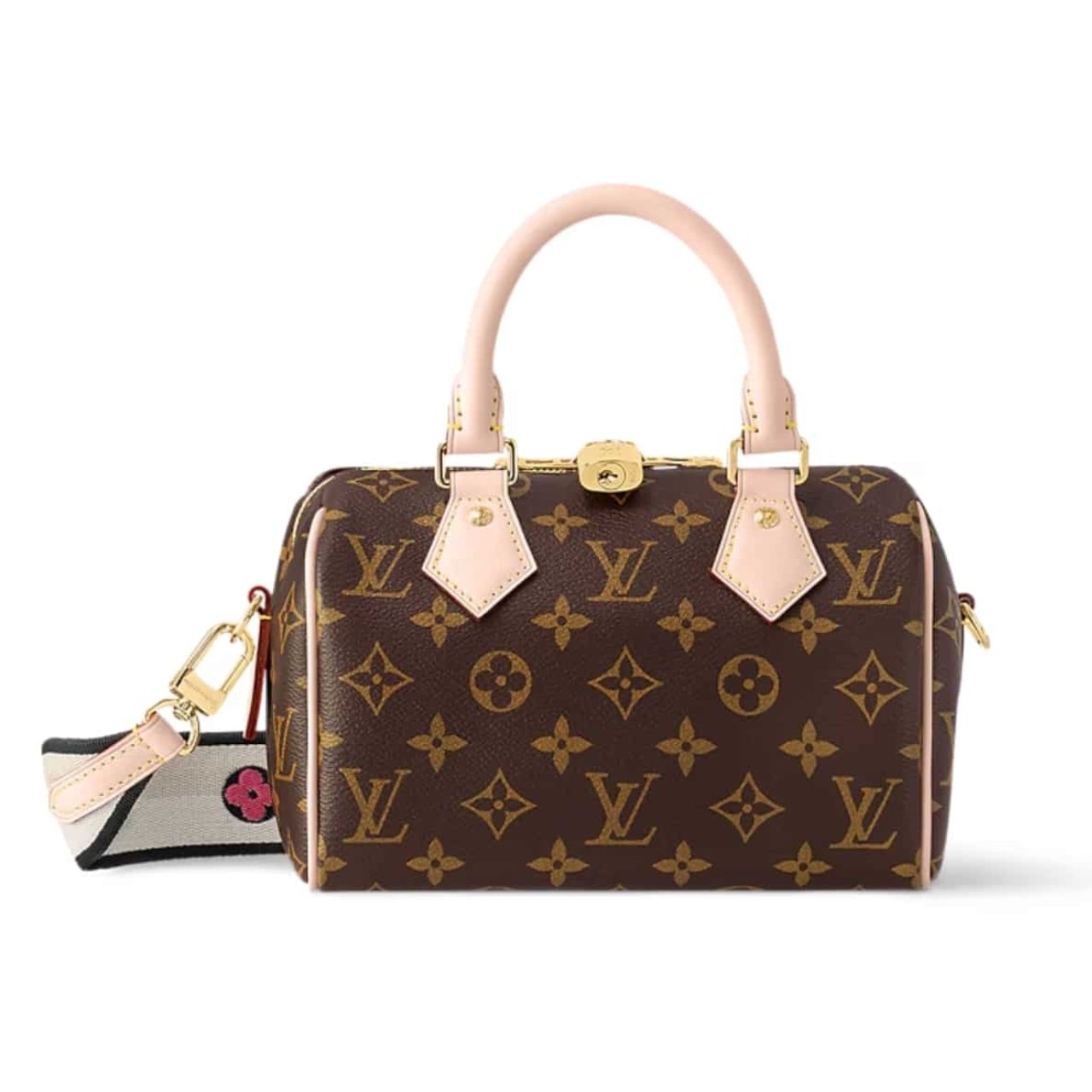 Thumbnail-27-2 Louis Vuitton Speedy Bandoulière 20 Bag Black Strap Brown 20Cm M46234 - Image 1