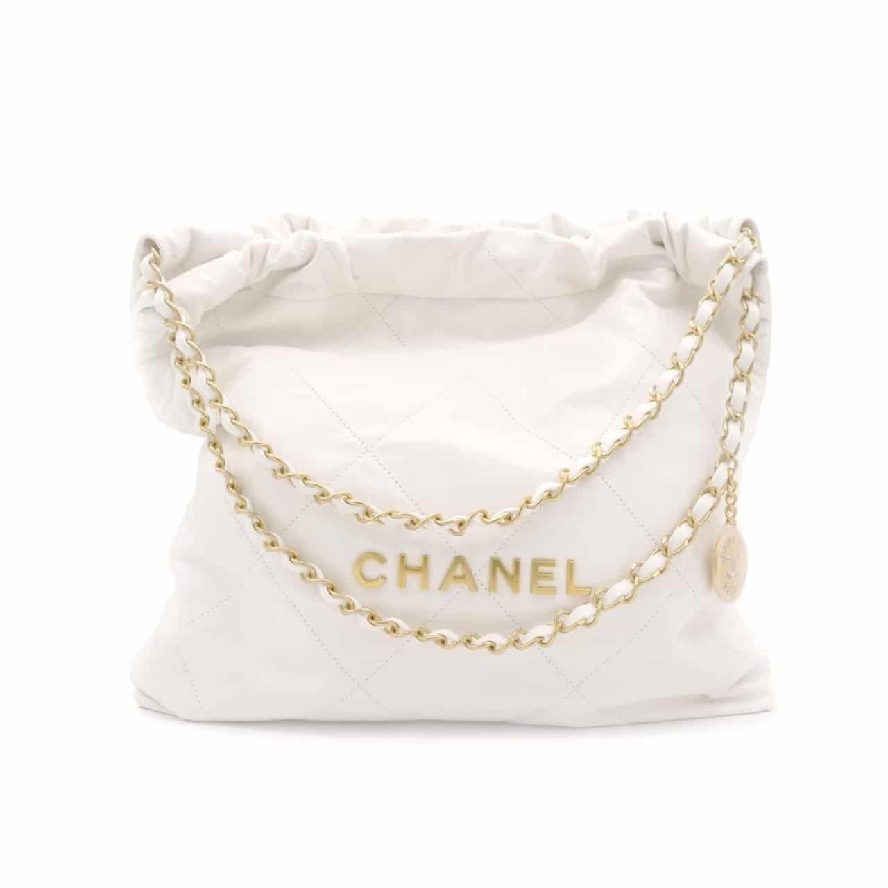 Thumbnail-28 Chanel 22 Handbag White 42Cm AS3261 - Image 1