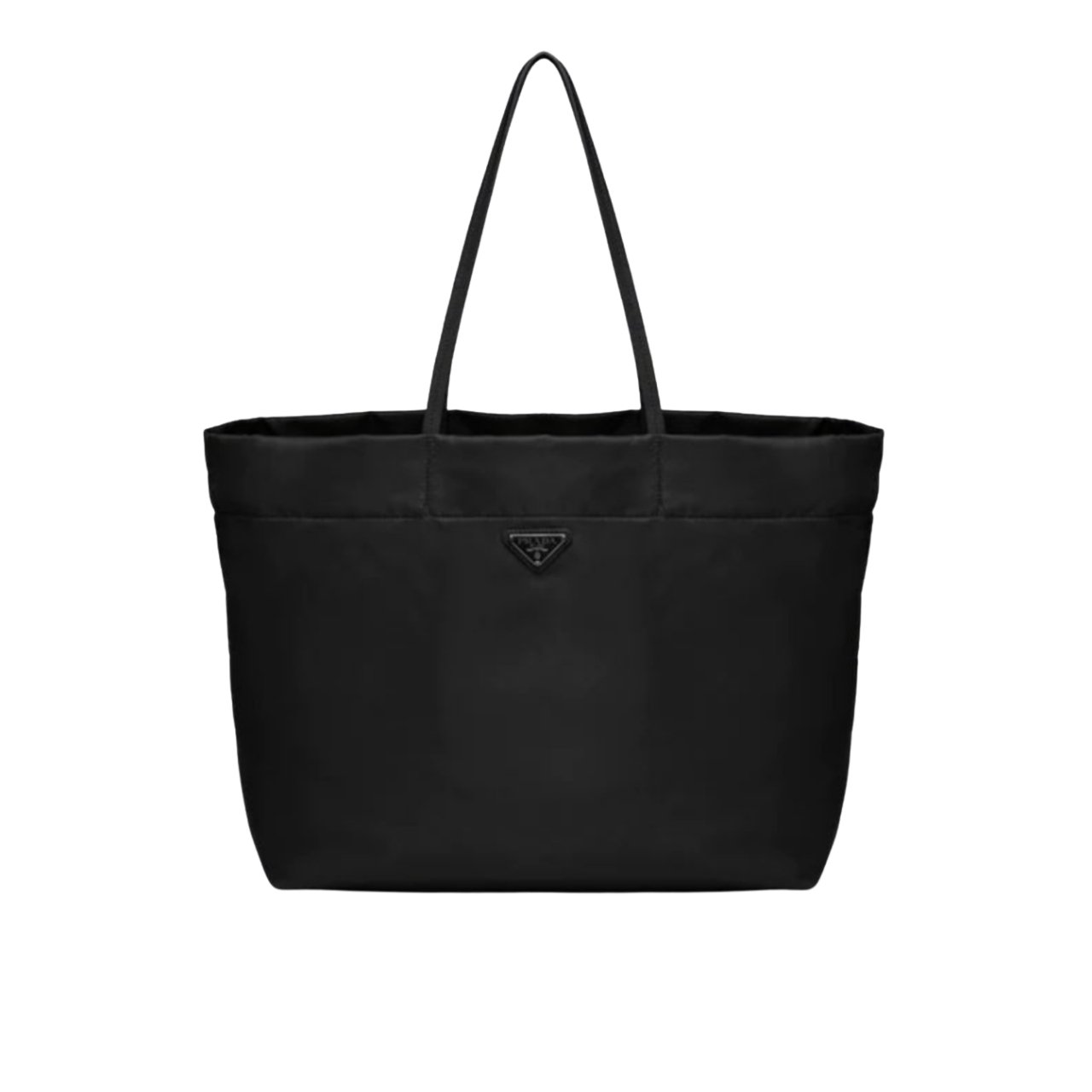 Thumbnail-31 Prada Re-Nylon And Saffiano Leather Tote Bag Black 1BG107RV44F0002VYOX - Image 1