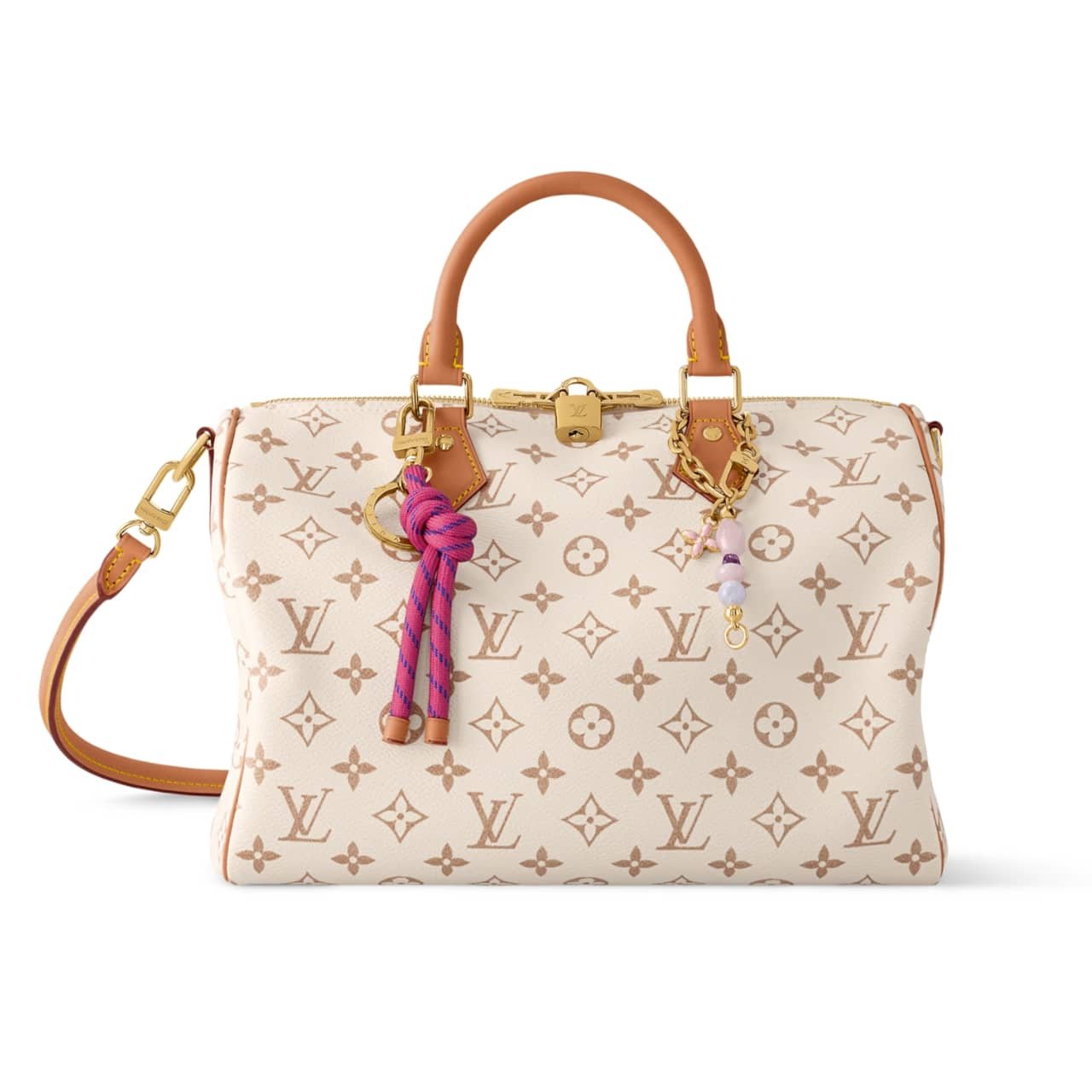 Thumbnail-36-2 Louis Vuitton Speedy Soft 30 Lucky Bag Dune 30Cm M15108 - Image 1