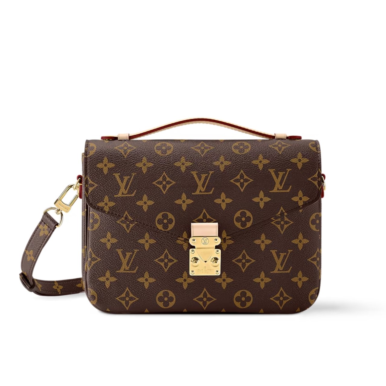 Thumbnail-40-4 Louis Vuitton Pochette Métis Monogram Canvas Brown 25Cm M44875 - Image 1