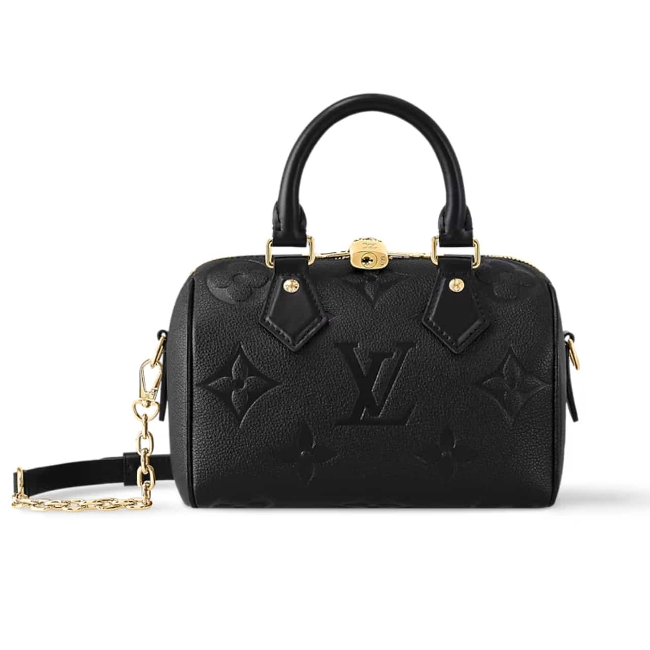 Thumbnail-63 Louis Vuitton Speedy Bandoulière 20 Black 20Cm M58953 - Image 1