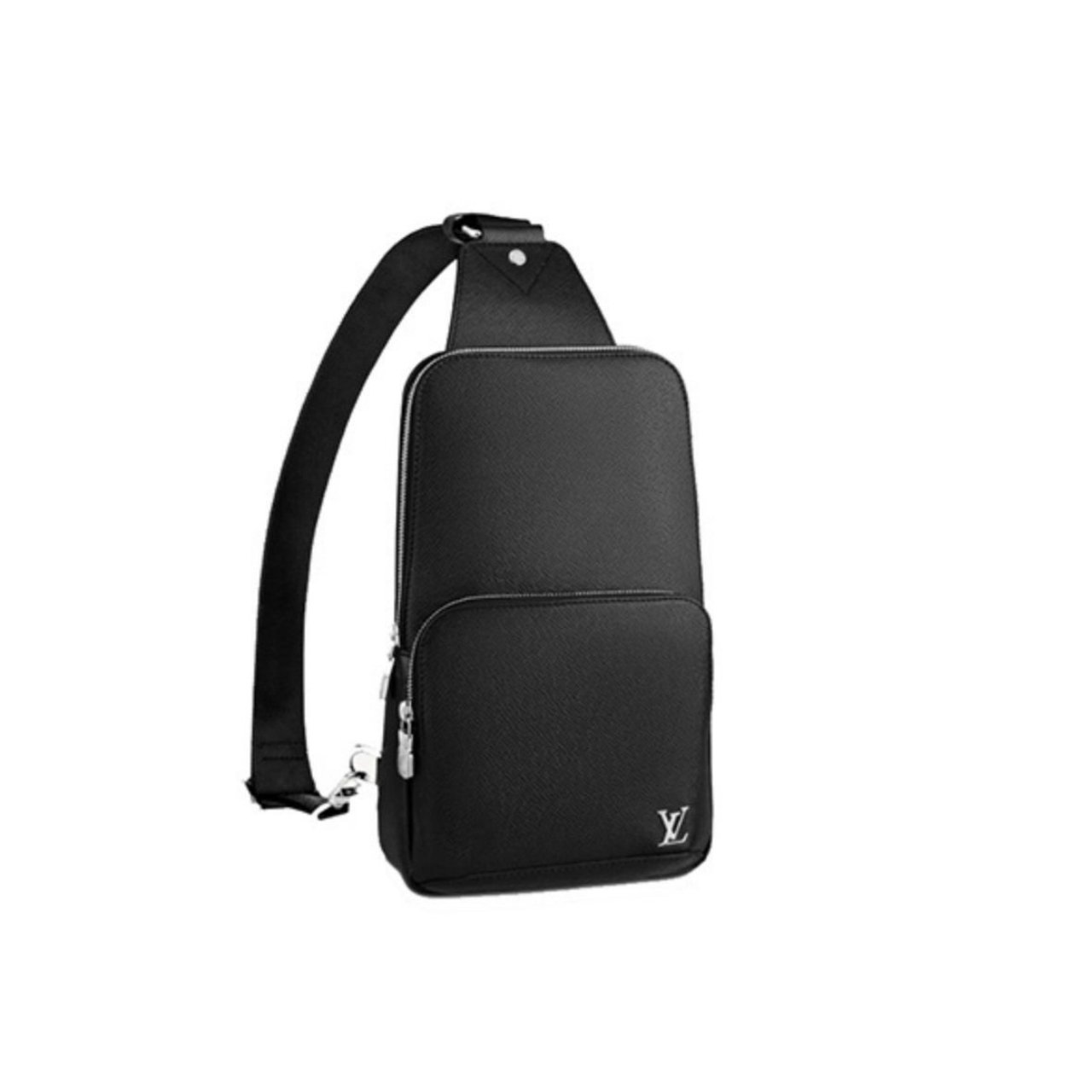 Thumbnail-65-3 Louis Vuitton Avenue Sling Bag Taiga Black 31Cm LV M30443 - Image 1