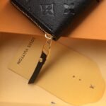 Louis Vuitton Zippy Wallet Monogram Black 19Cm M61864 - Image 5