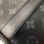 Louis Vuitton Keepall Bandouliere 55 Monogram Eclipse Canvas 55cm LV M40605 - Image 10