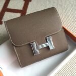 Hermes Constance Slim Wallet Etoupe 12Cm H082060CK18 - Image 2