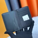 Louis Vuitton Pocket Organizer In Black Monogram Shadow Calfskin 11cm LV M62899 - Image 6