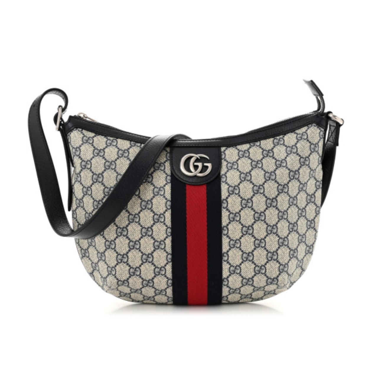 vel-1-1-1 Gucci Ophidia GG Small Shoulder Bag Navy Blue 30Cm 598125 2ZGMN 4076 - Image 1