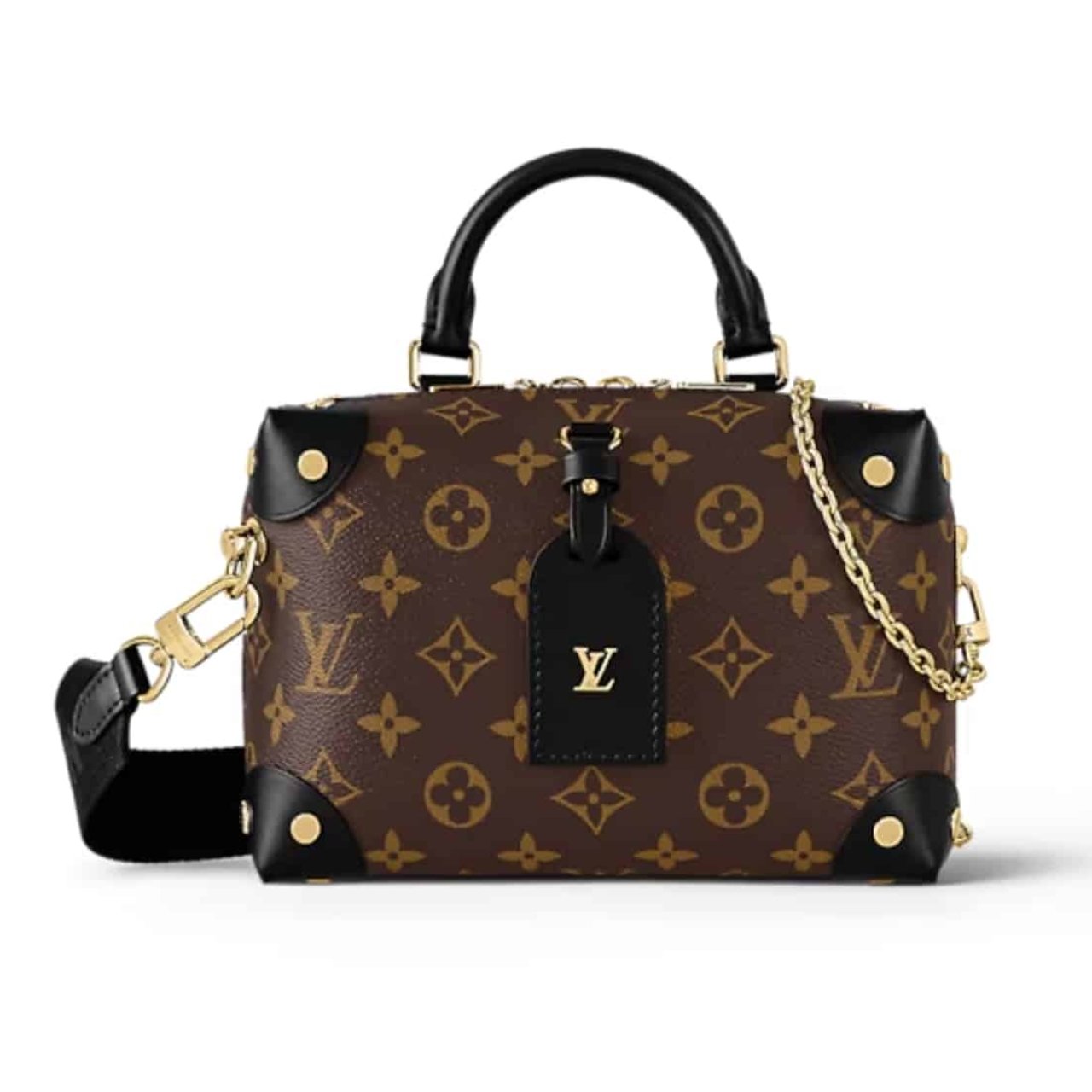 vel-18 Louis Vuitton Petite Malle Souple Monogram 20Cm M45571 - Image 1
